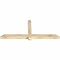 Ekena Millwork Eugene Rough Sawn Timber Gable Bracket, Douglas Fir, 72"W x 30"H x 4"D x 4"F, 10/12 Pitch GBW072X30X0404EUG00RDF - alternate 4